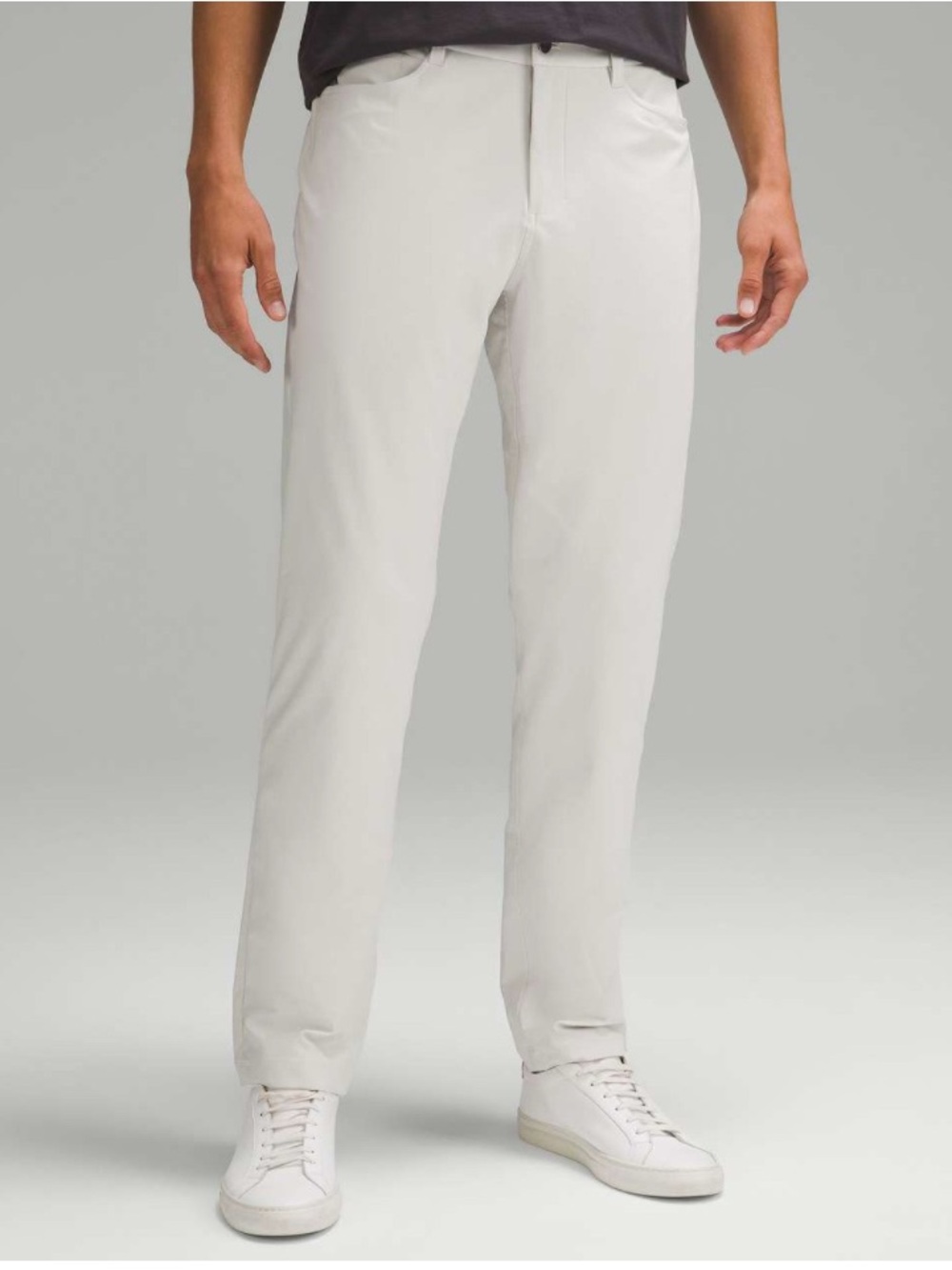 Lululemon Men’s ABC Classic-Fit Pant Warpstreme- Bone 36x32”